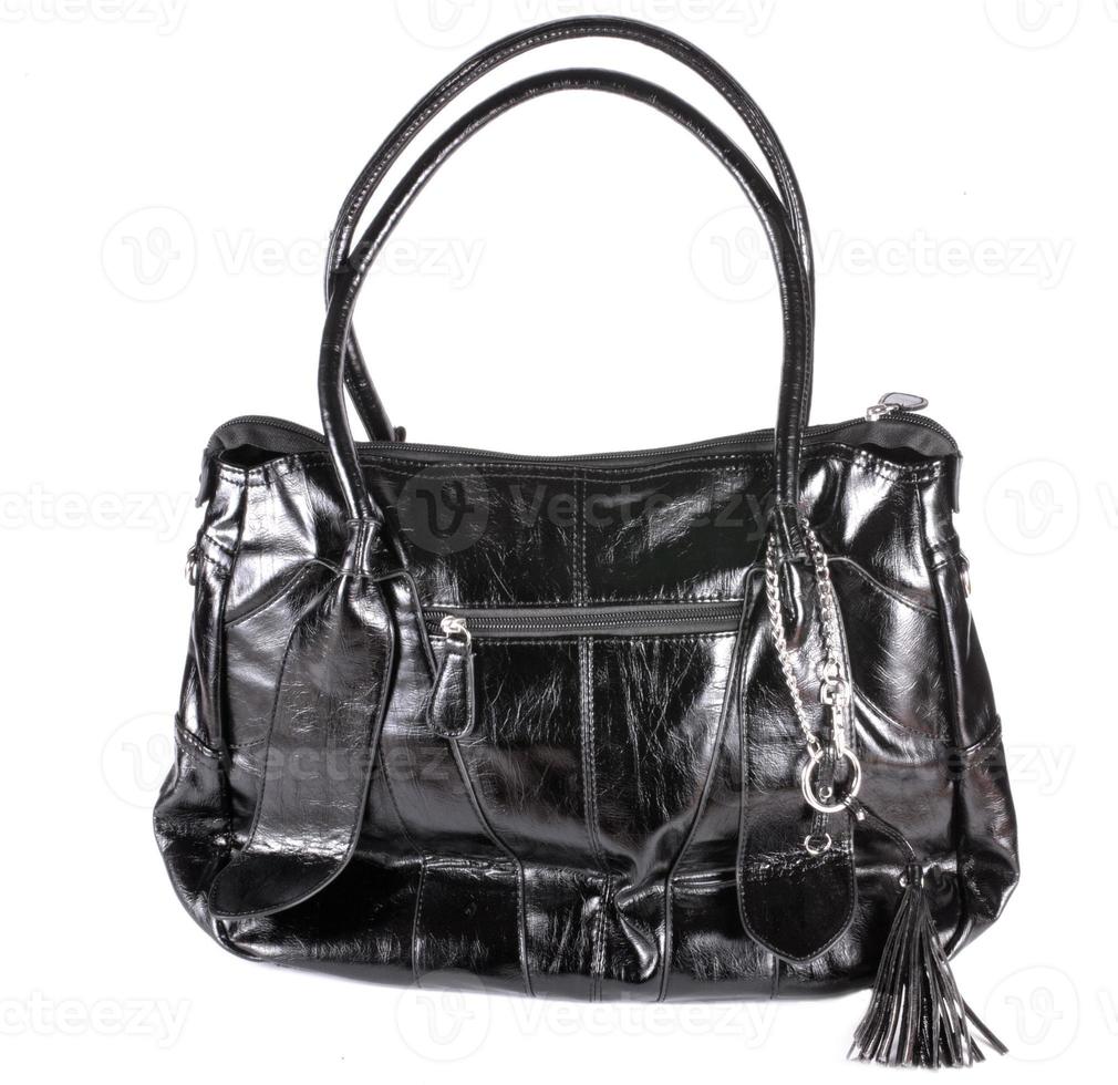 handbag on withe background photo