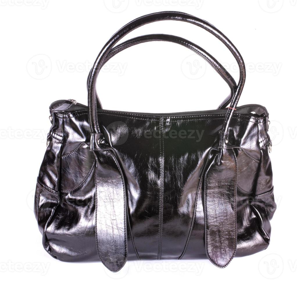 handbag on withe background photo