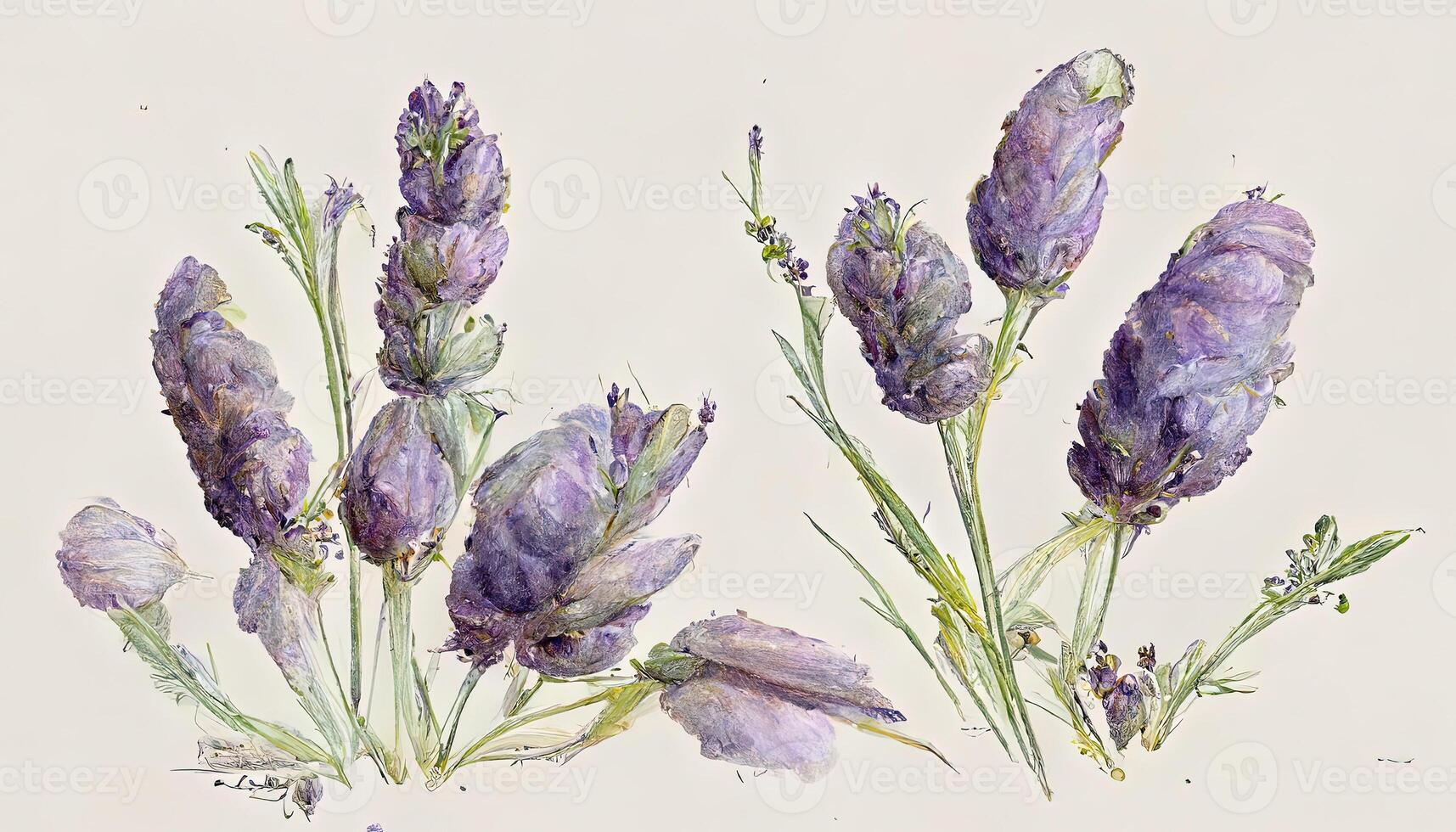 Watercolor. field flowers. flower illustrations. bohemian bouquets of flowers. photo