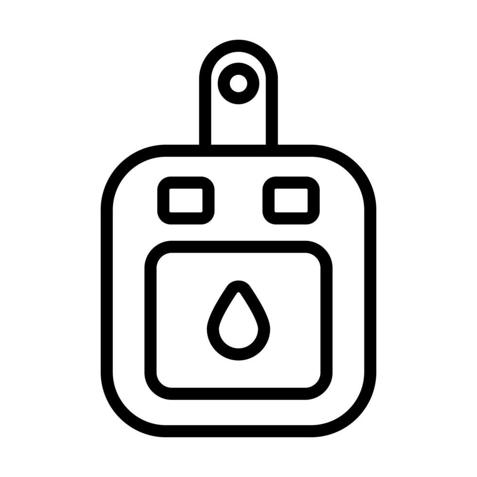 A beautiful design of glucometer, diabetes machine, vector icon