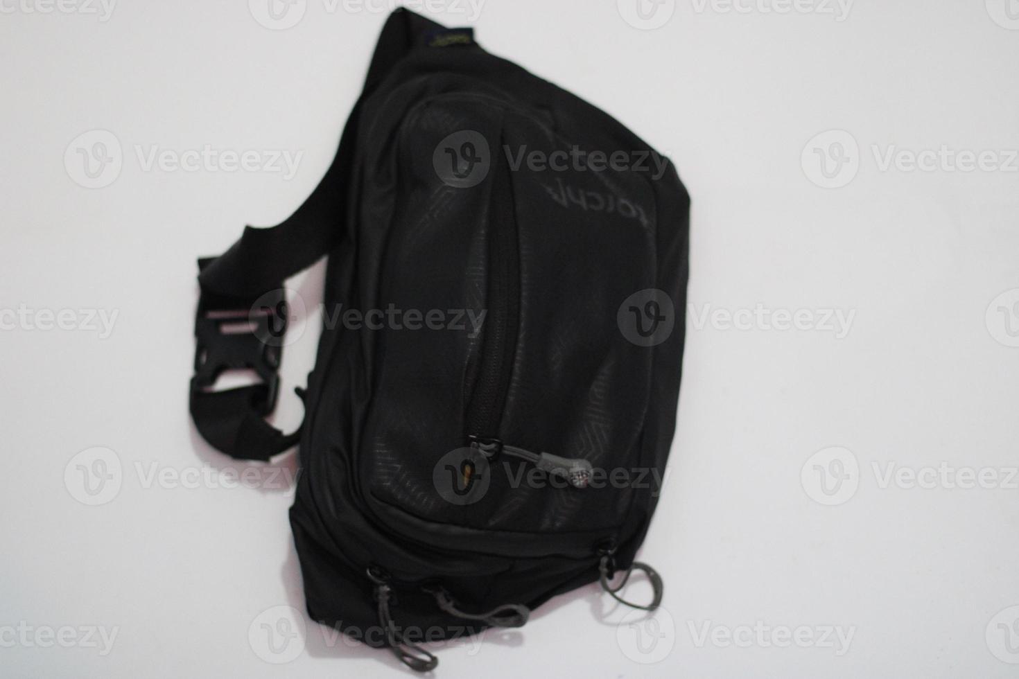 black sling bag photo
