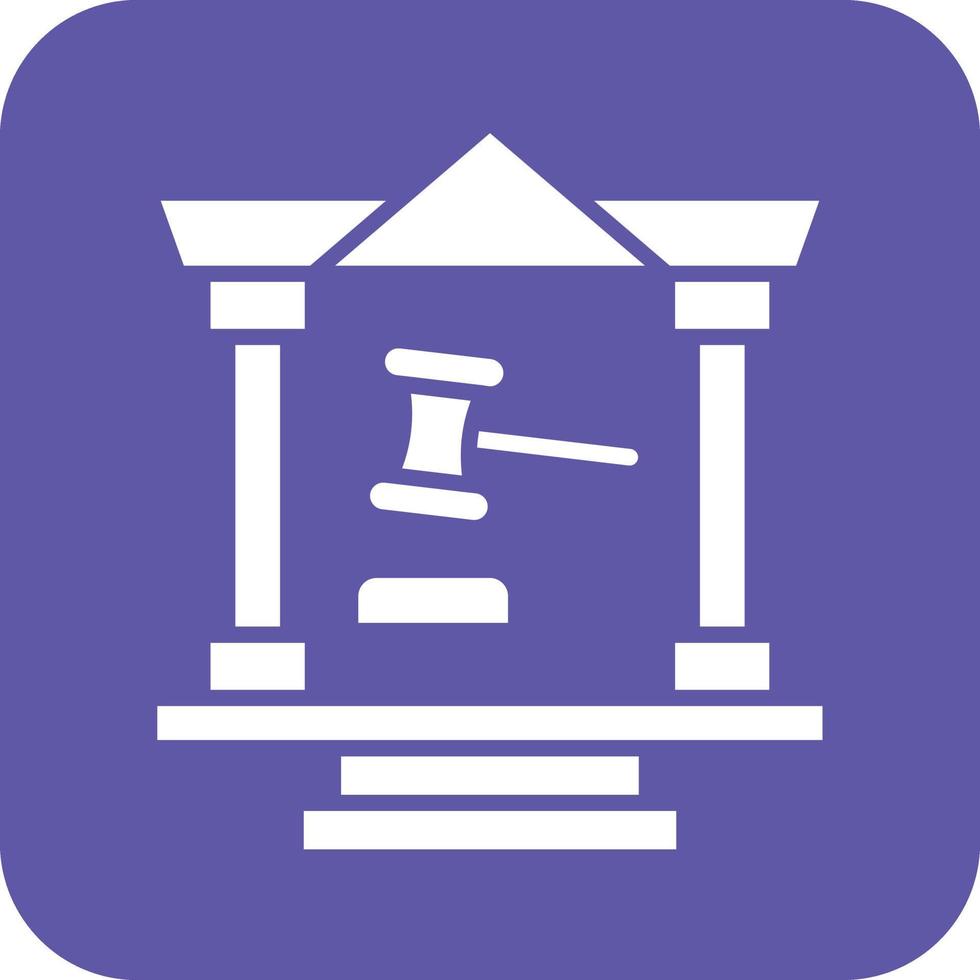 Court Icon Vetor Style vector