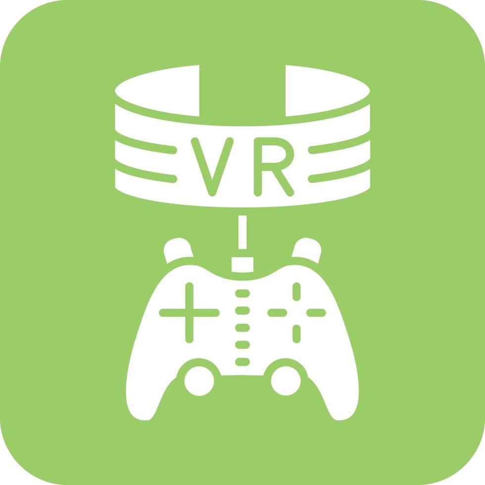 Vr Game Vector Icon Design