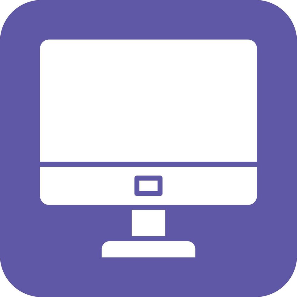 Monitor Icon Vetor Style vector