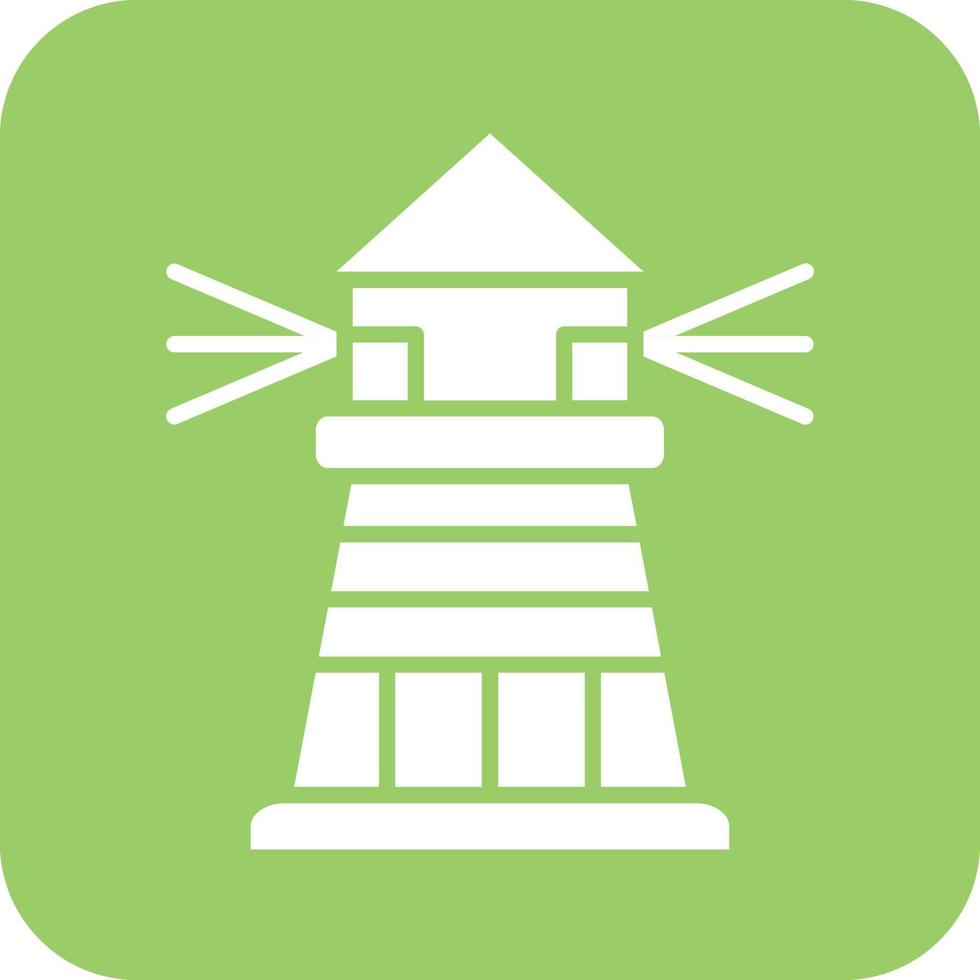 Lighthouse Vector Icon Design