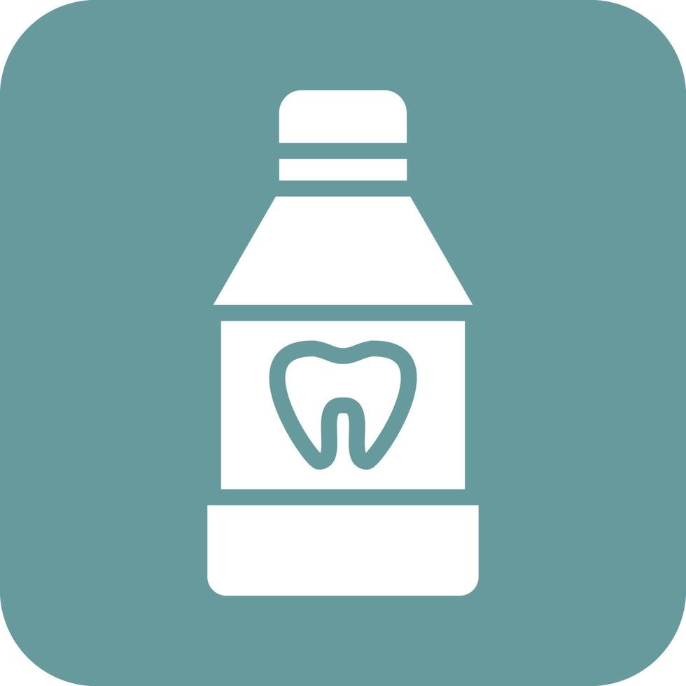 Mouthwash Icon Vetor Style vector