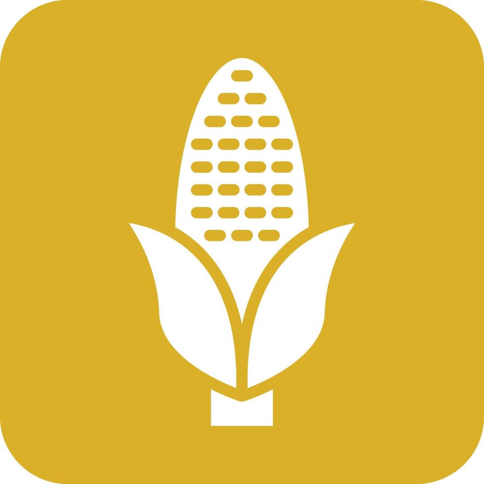 maíz icono vetor estilo vector