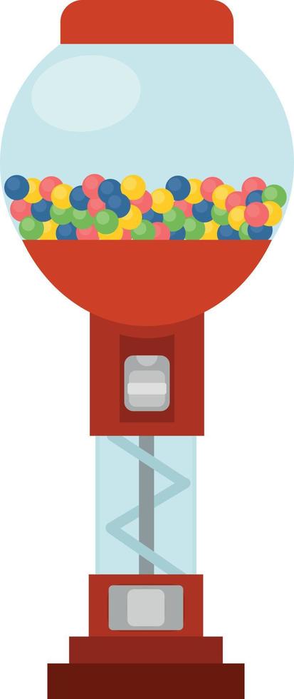 Vector Image Of A Gumball Vending Machine