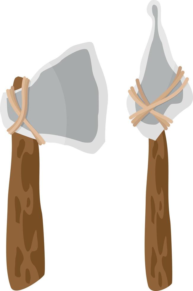 Vector Image Of Prehistoric Weapon
