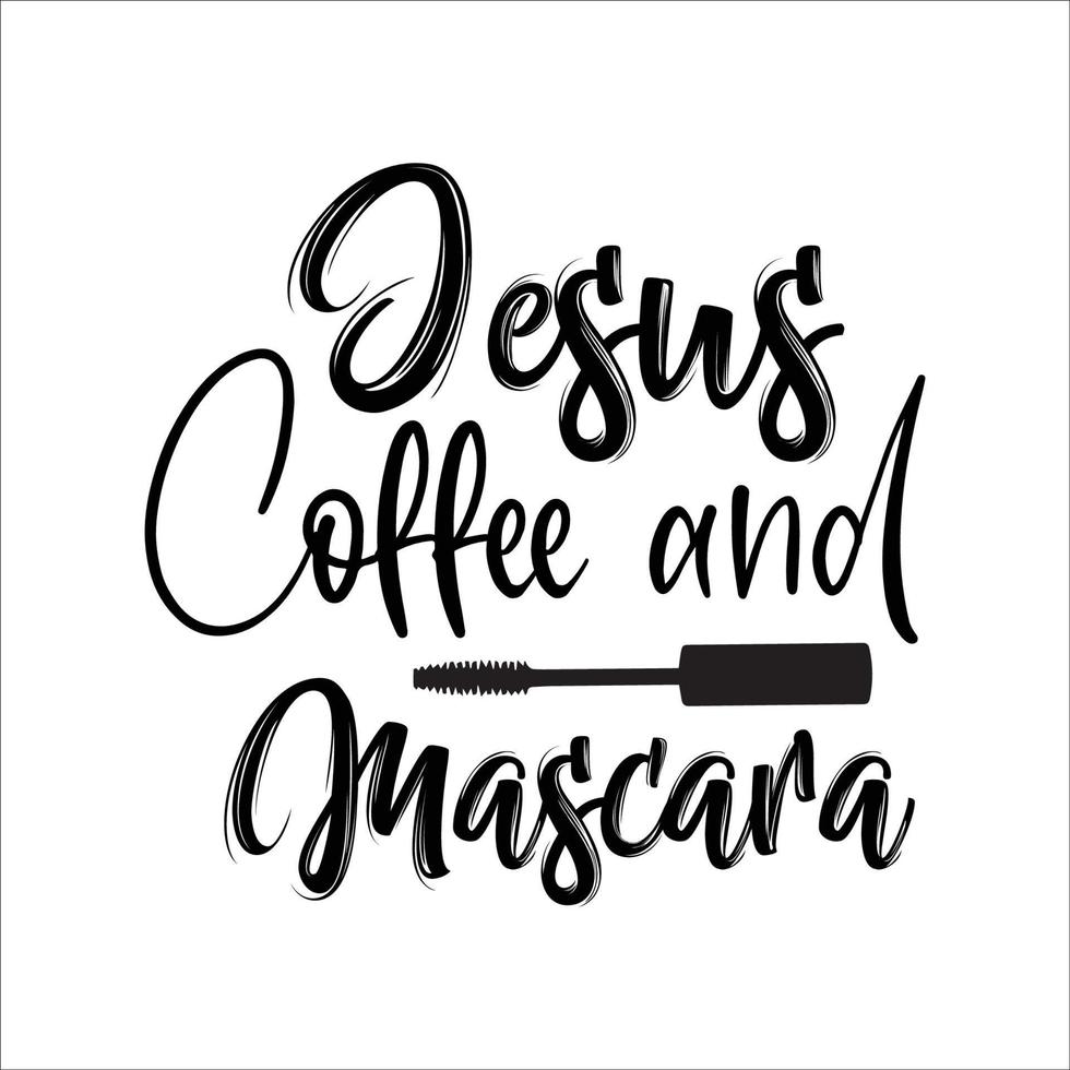 Coffee quote typography design for t-shirt, cards, frame artwork, bags, mugs, stickers, tumblers, phone cases, print etc. vector