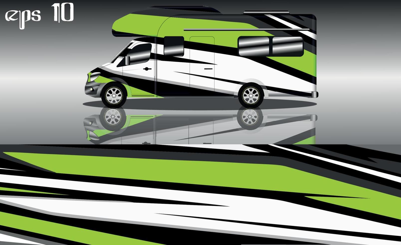 racing background vector for camper car wraps and more