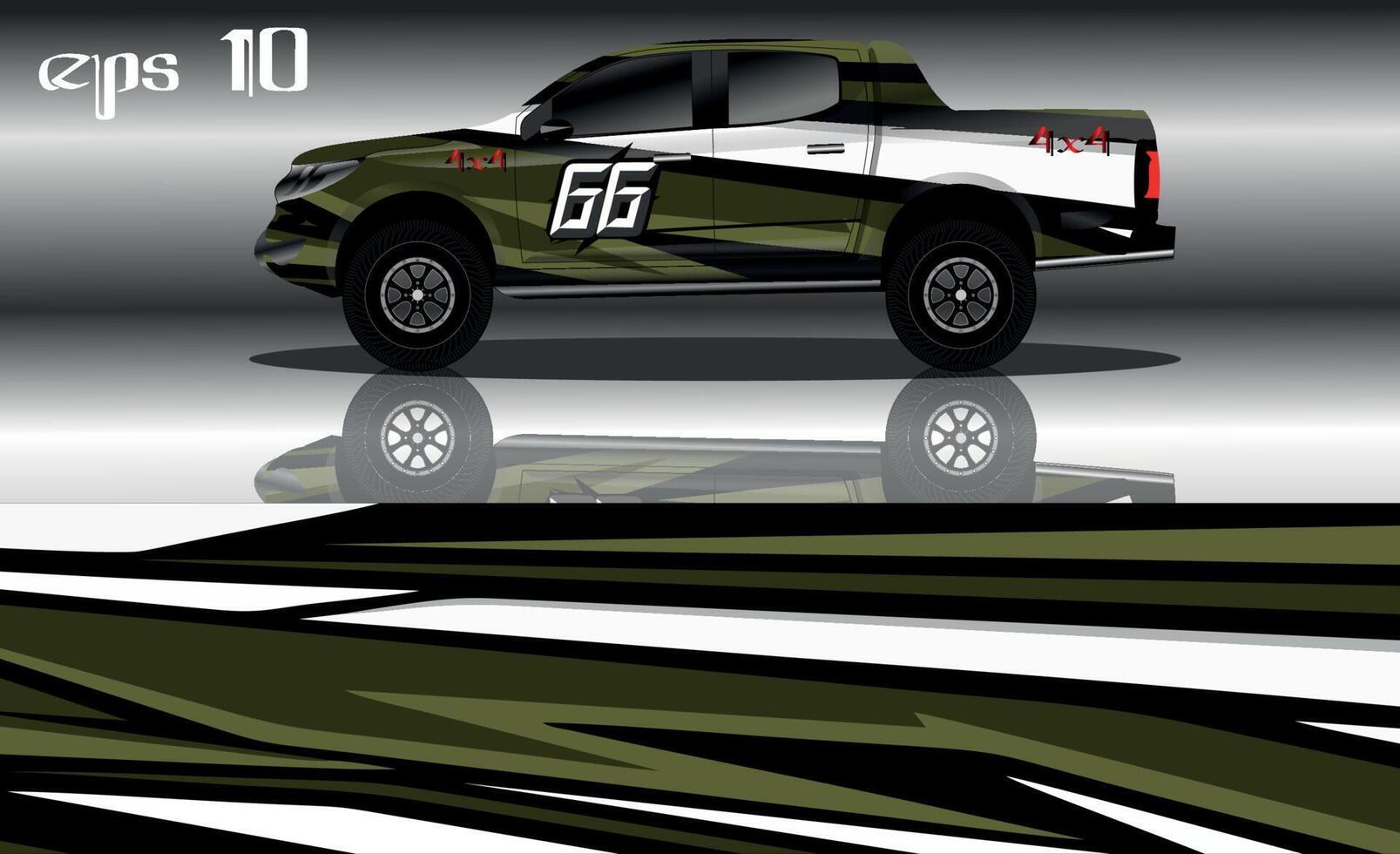 Truck Wrap design vector