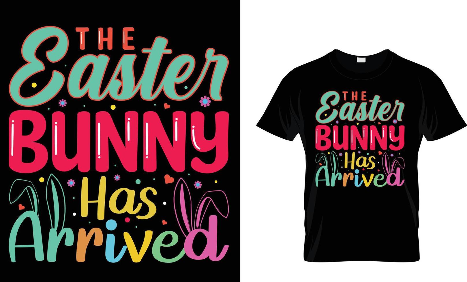 Easter day typography and vector t shirt design