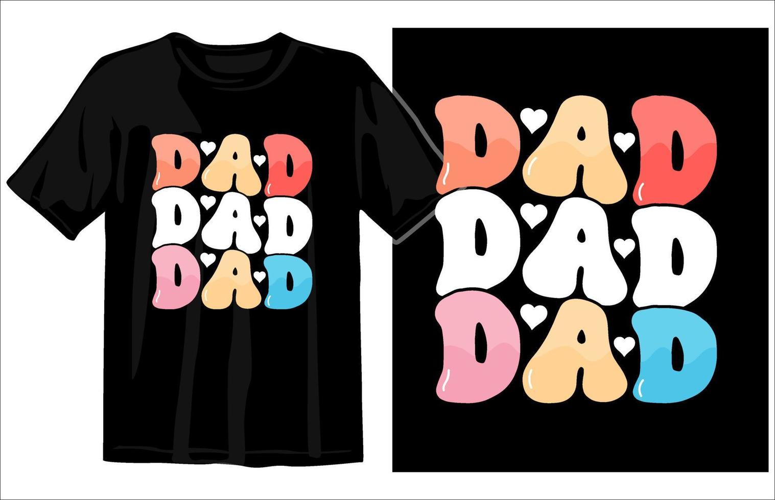 padres día t camisa diseño vector, papá ola camiseta, papá t camisa diseño, papá camiseta diseño, papá svg diseño vector