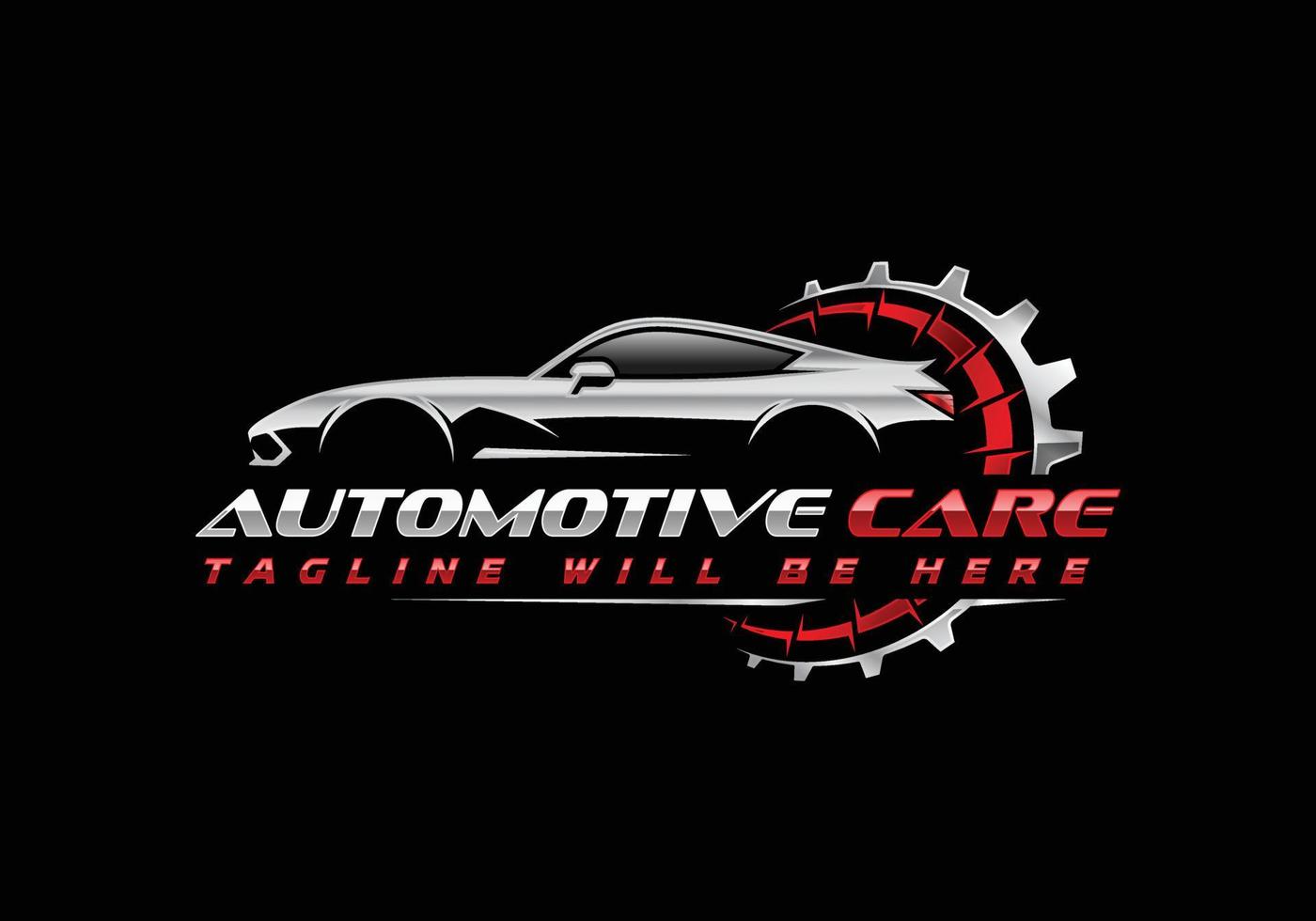 Car repair logo auto repair logo car garage car gear logo car service logo automobile engineering logo vector