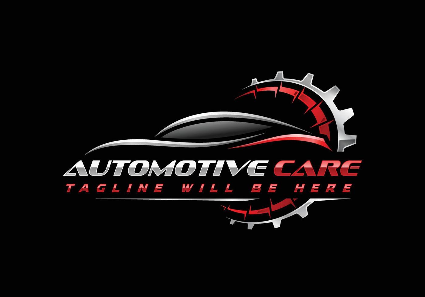 Car repair logo auto repair logo car garage car gear logo car service logo automobile engineering logo vector