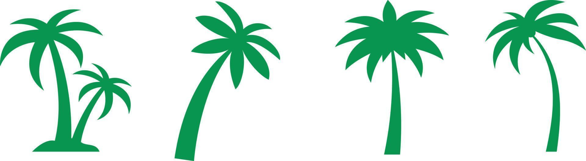 vector palm set