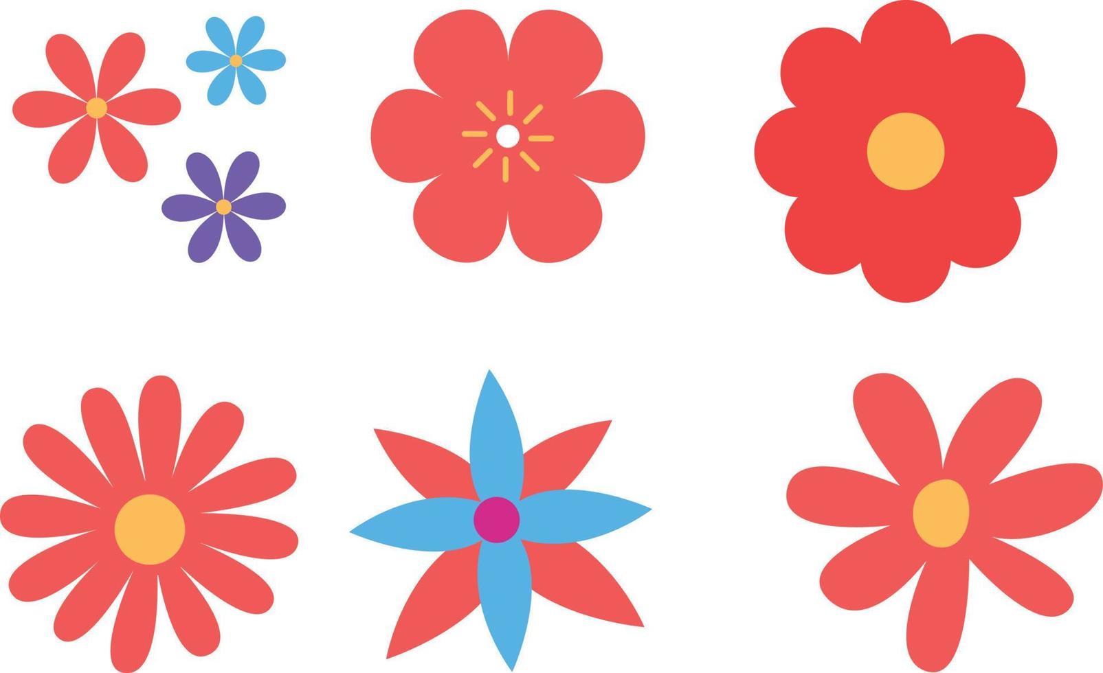 vector simple flower