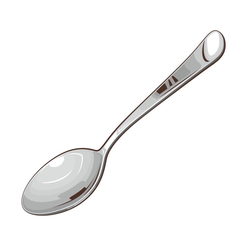 Tea spoon Illustration vector