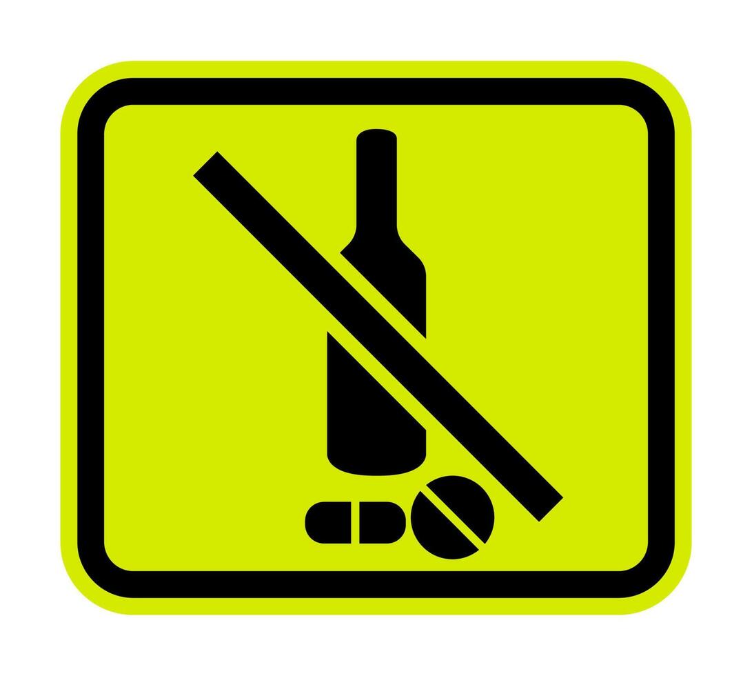 Prohibited Drug Symbol Sign vector