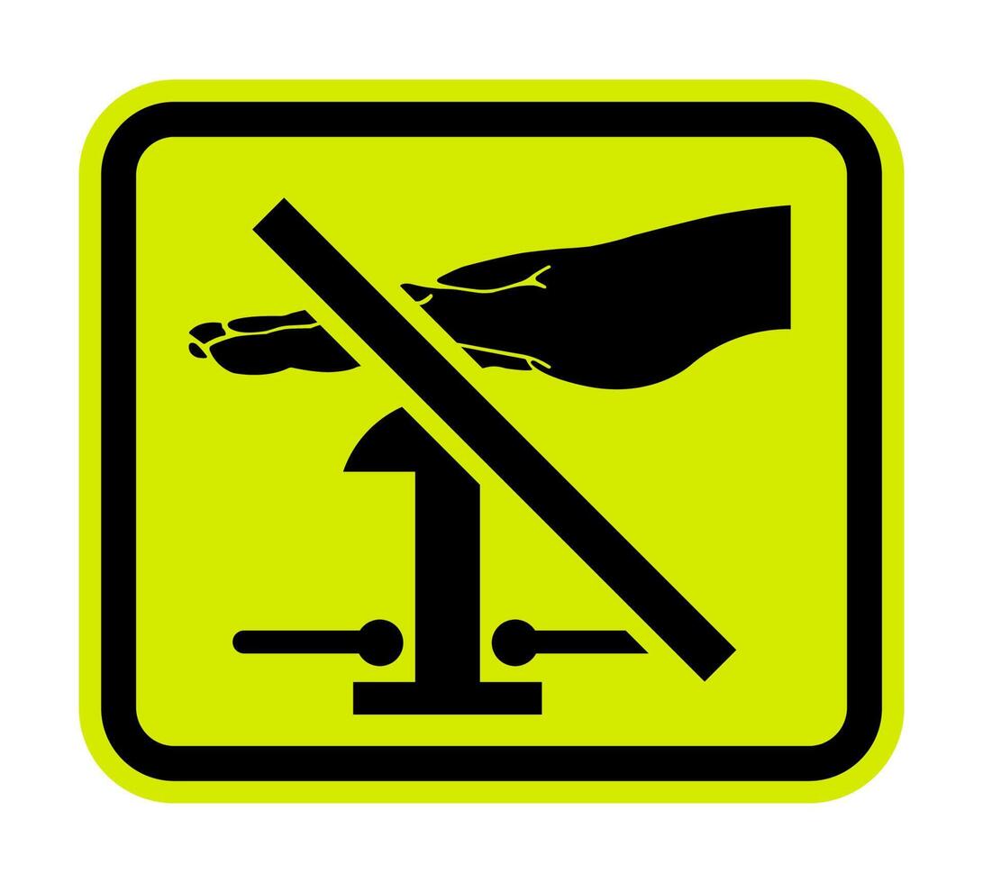 Do Not Switch On Symbol Sign vector