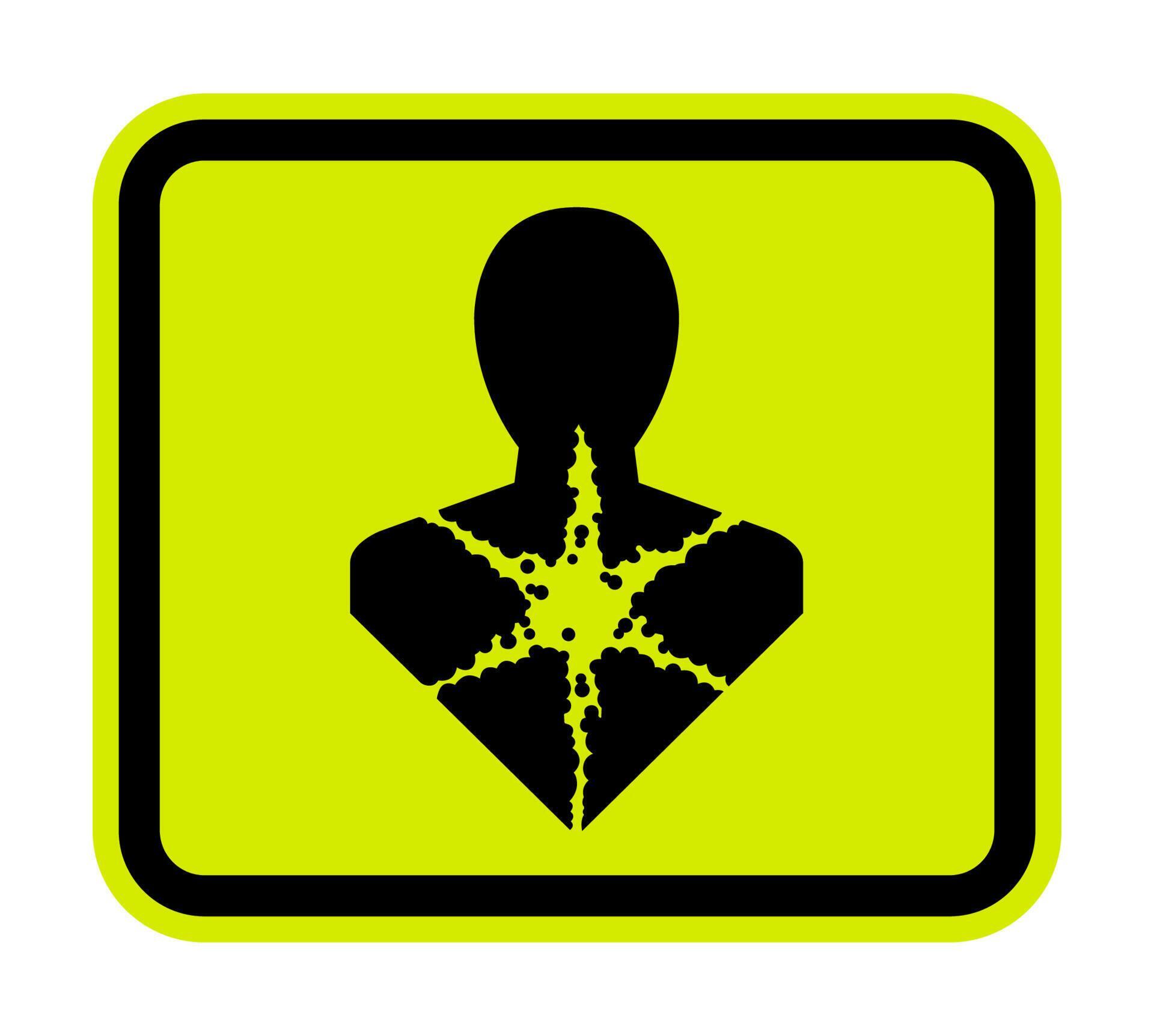 Health Hazard Symbol Label Longer Term Health Hazard GHS Hazard health-hazard-symbol-label-longer-term-health-hazard-ghs-hazard
