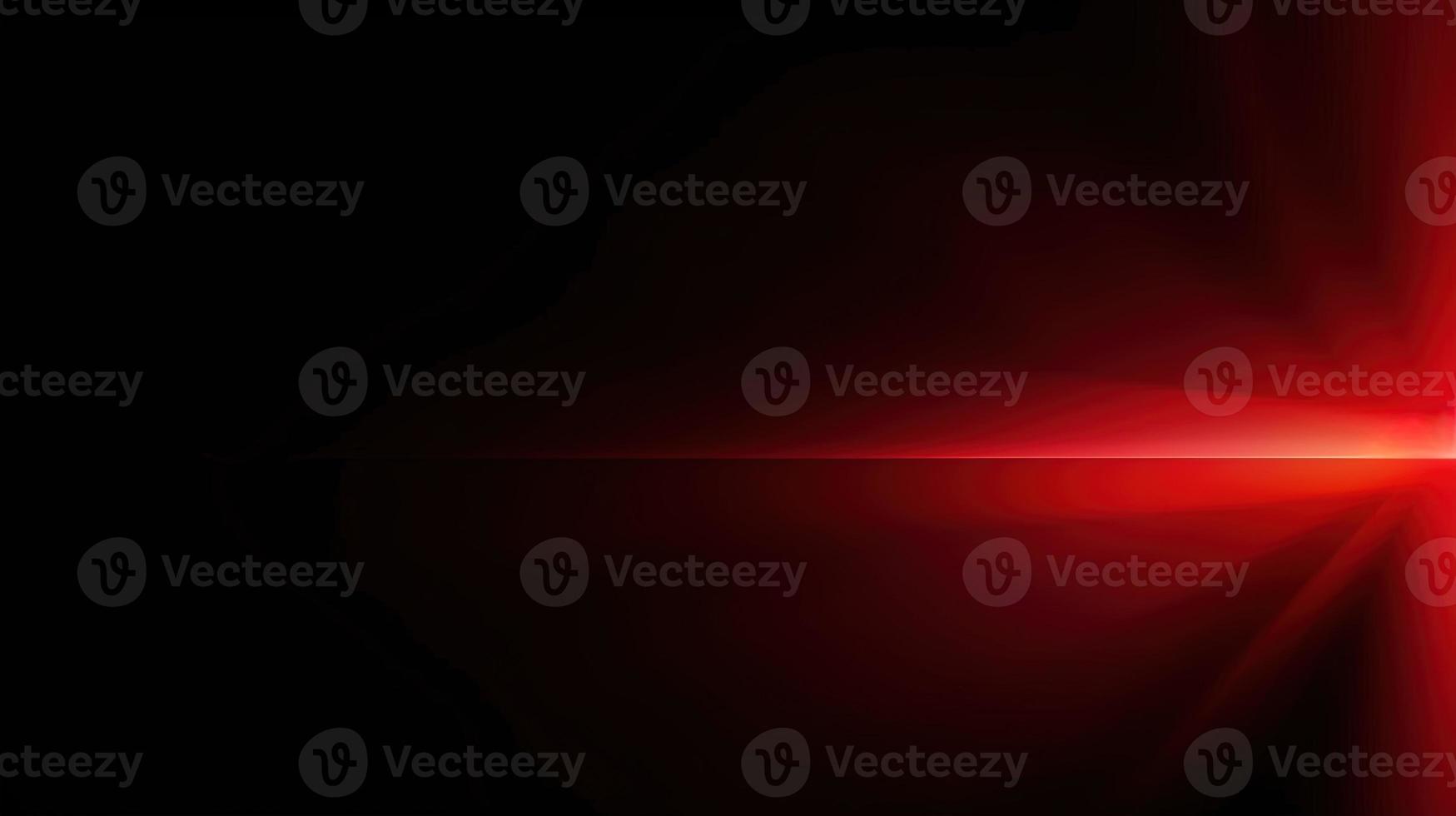 Abstract red light on black background with copy space for your text photo