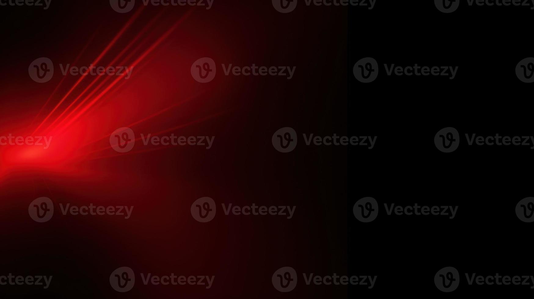 Abstract red light on black background with copy space for your text photo