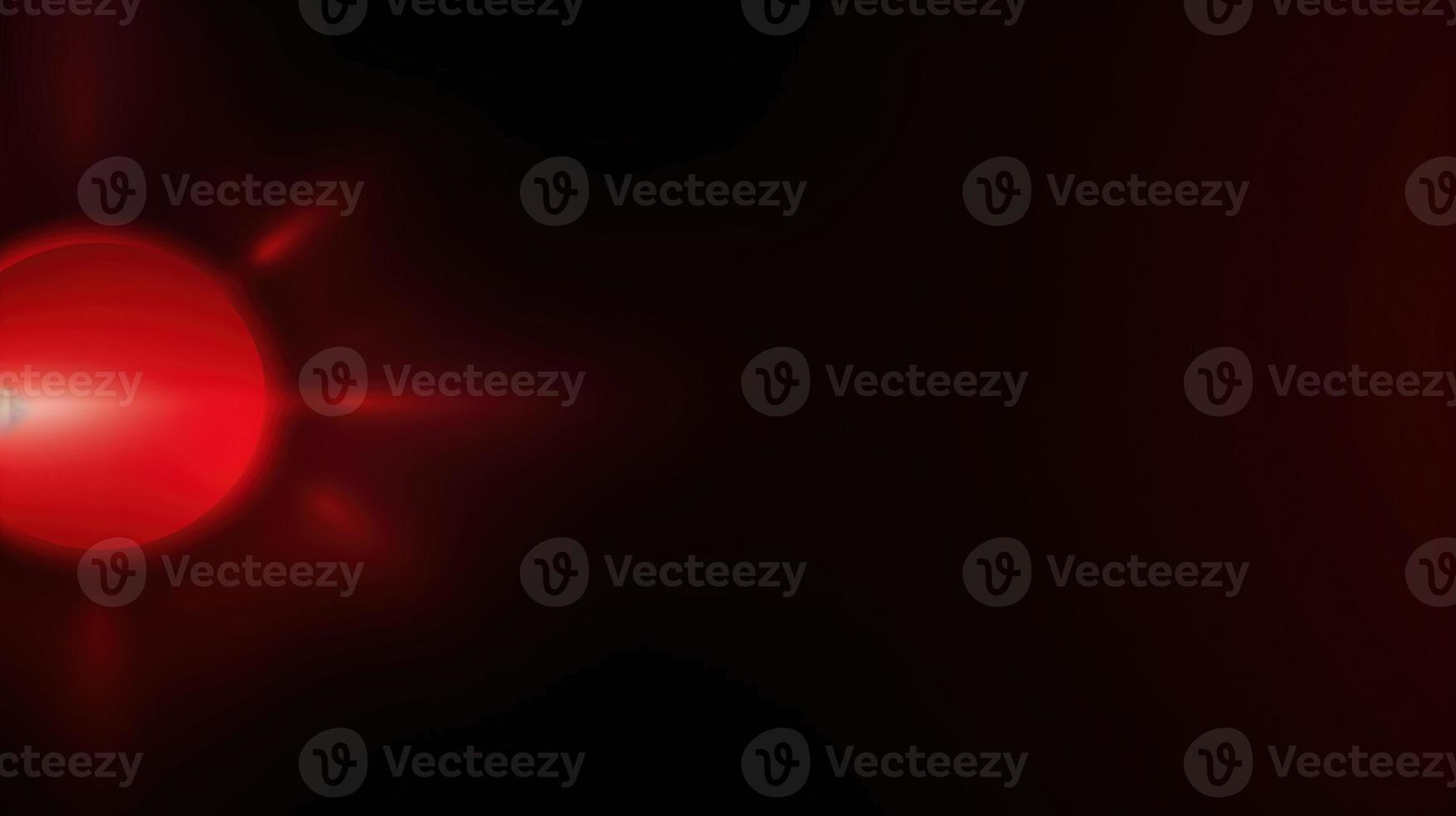 Abstract red light on black background with copy space for your text photo
