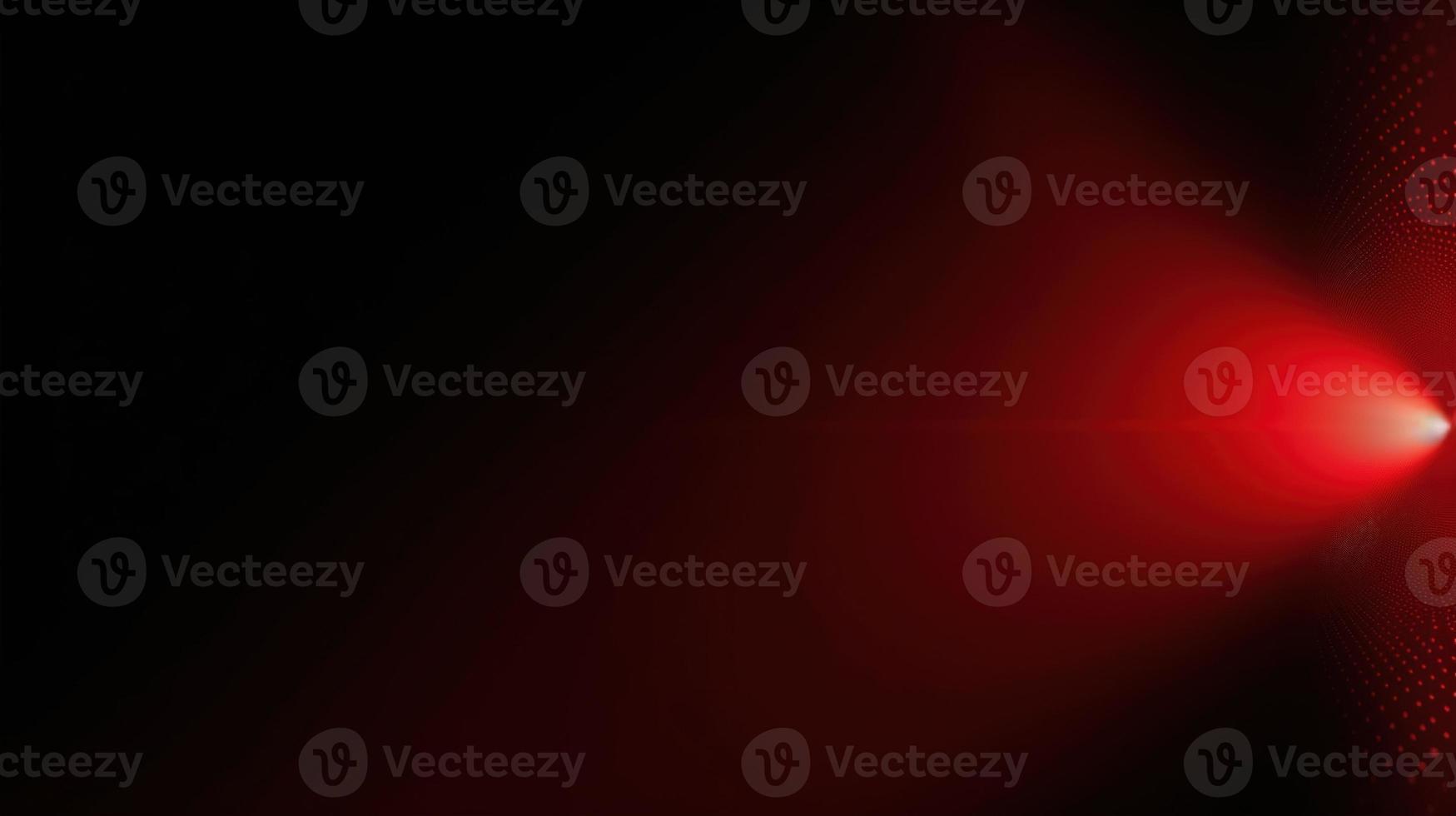 Abstract red light on black background with copy space for your text photo