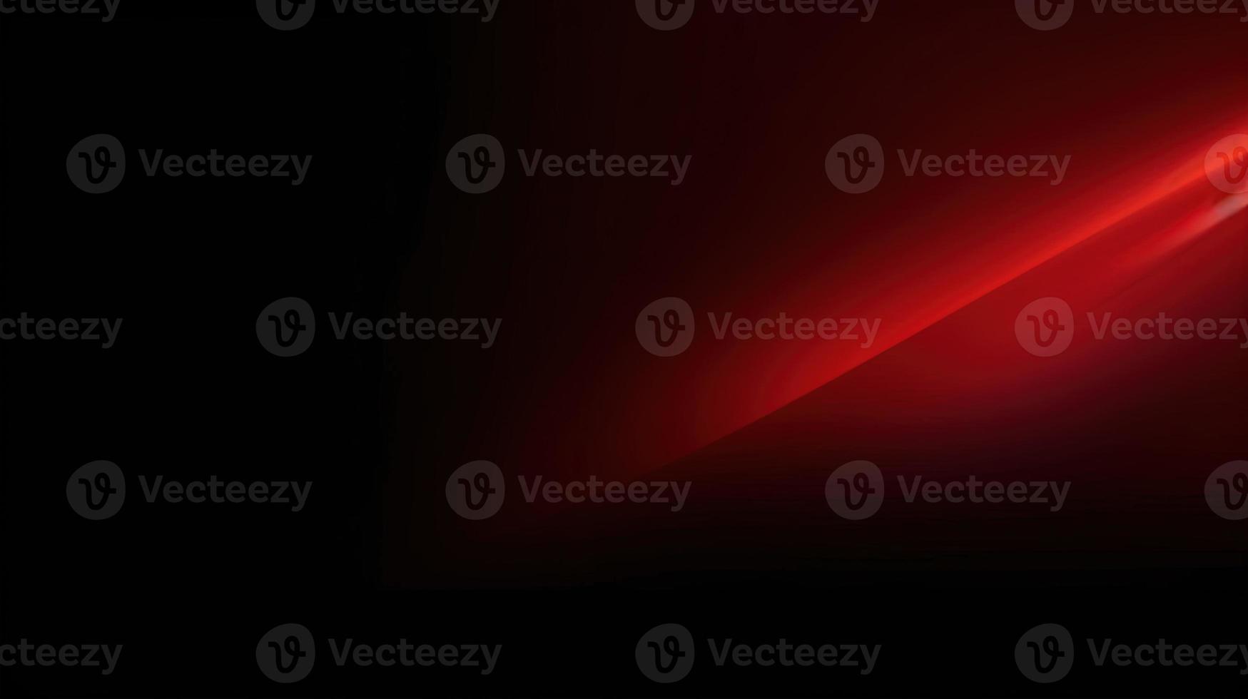 Abstract red light on black background with copy space for your text photo