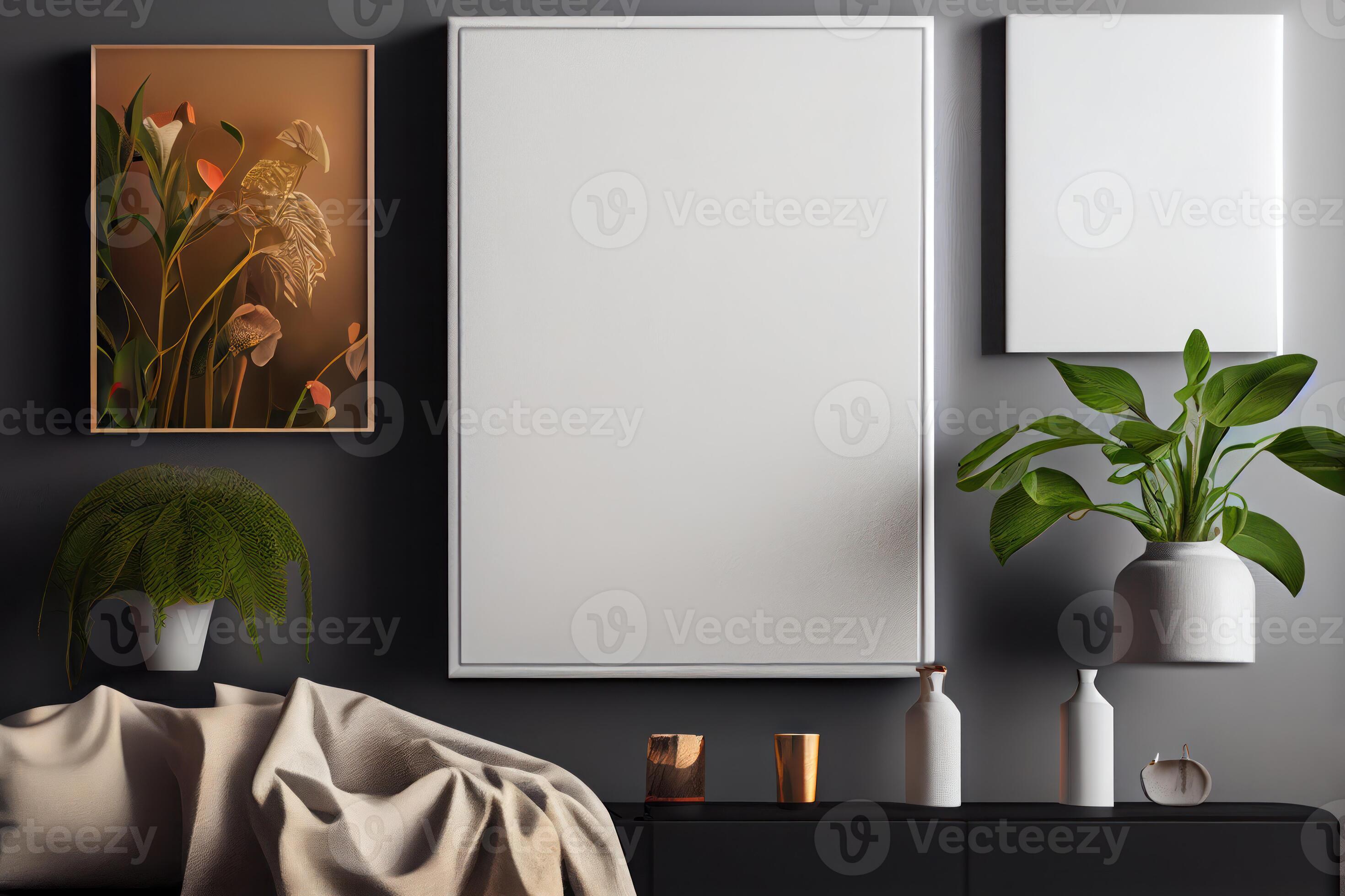 mockup canvas frame . AI Generated 22906218 Stock Photo at Vecteezy