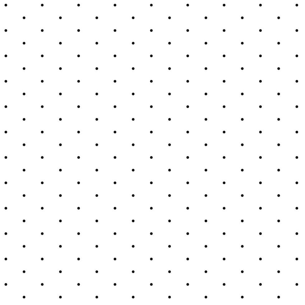 abstract seamless black polka dot pattern texture, perfect for paper, cloths, shirts. vector