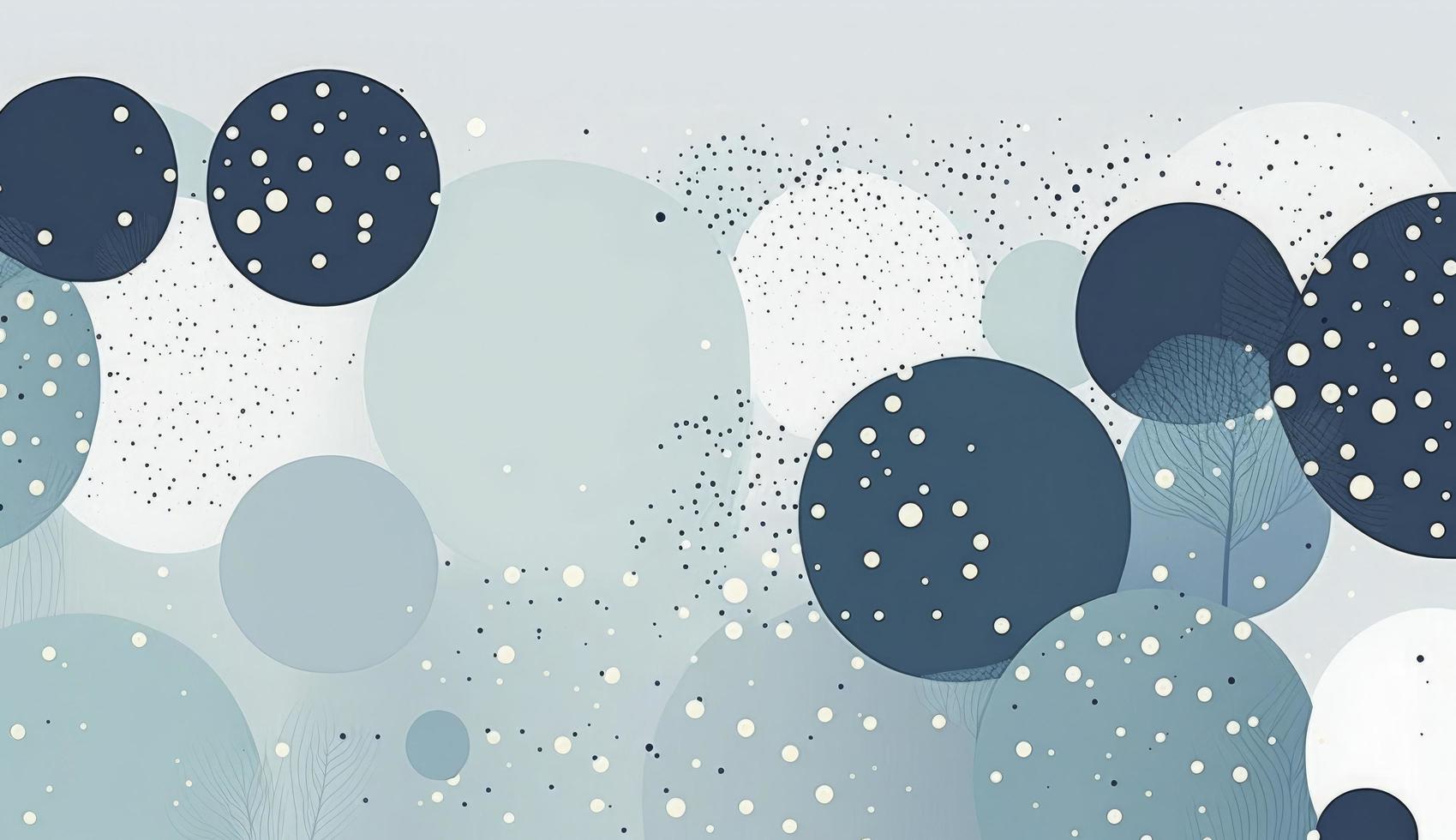 A seamless pattern featuring softly painted watercolor dots in various sizes, in a peaceful and dreamy color palette, Watercolor Dots Pattern, Abstract Art, watercolor pattern, Generate Ai photo