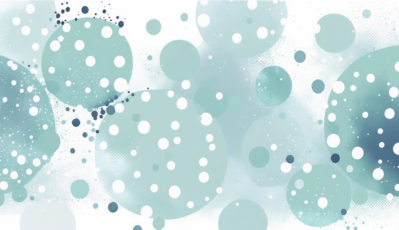 A seamless pattern featuring softly painted watercolor dots in various sizes, in a peaceful and dreamy color palette, Watercolor Dots Pattern, Abstract Art, watercolor pattern, Generate Ai photo