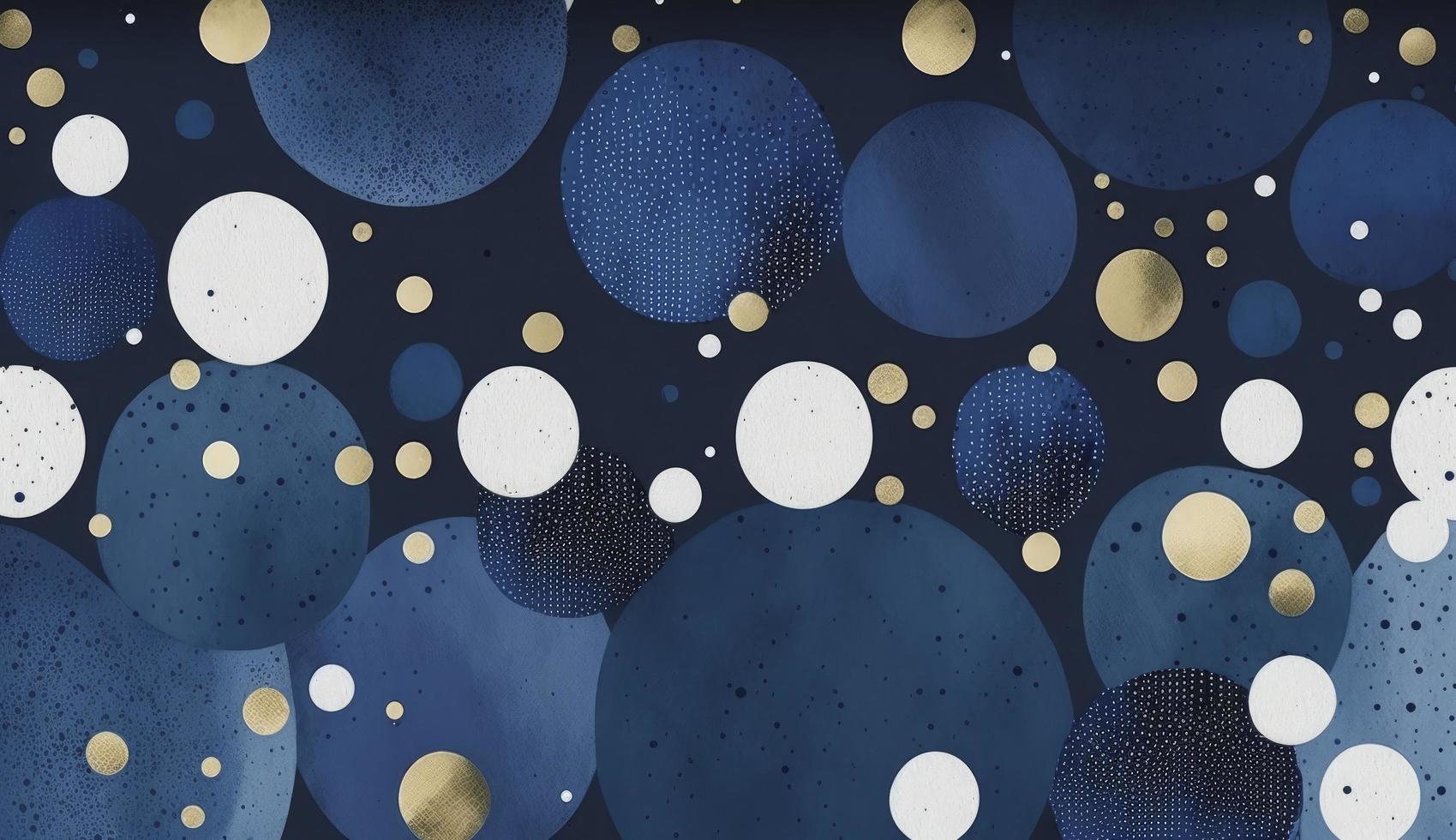 A seamless pattern featuring softly painted watercolor dots in various sizes, in a peaceful and dreamy color palette, Watercolor Dots Pattern, Abstract Art, watercolor pattern, Generate Ai photo