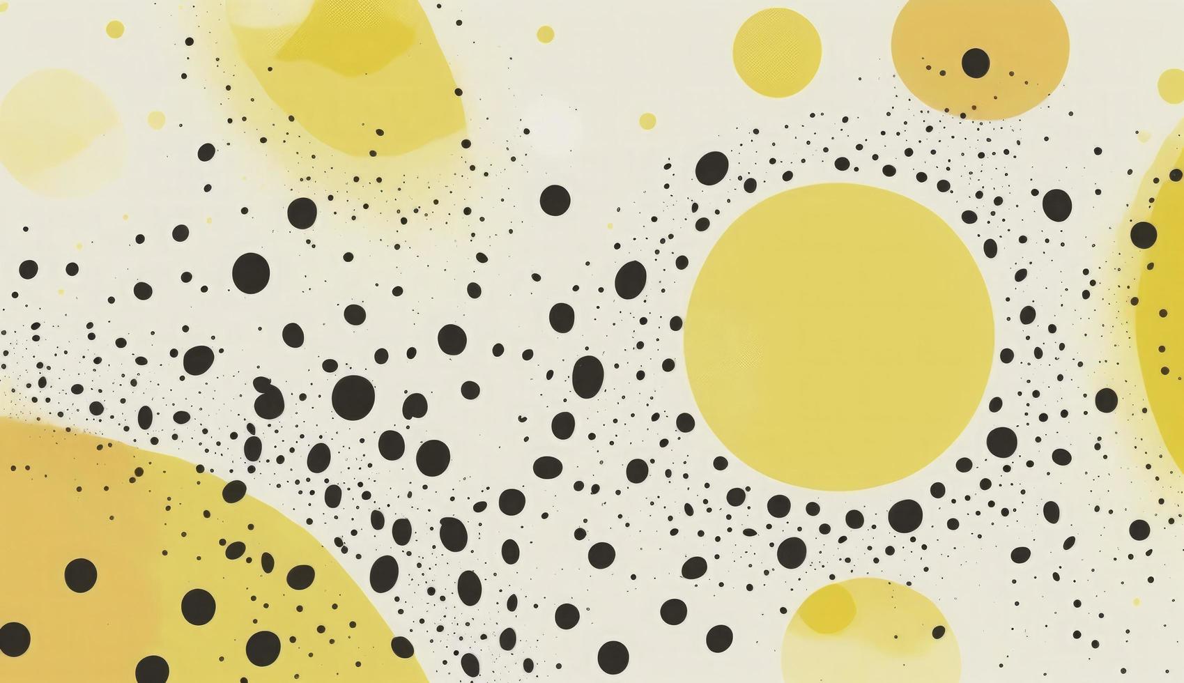 A seamless pattern featuring softly painted watercolor dots in various sizes, in a peaceful and dreamy color palette, Watercolor Dots Pattern, Abstract Art, watercolor pattern, Generate Ai photo