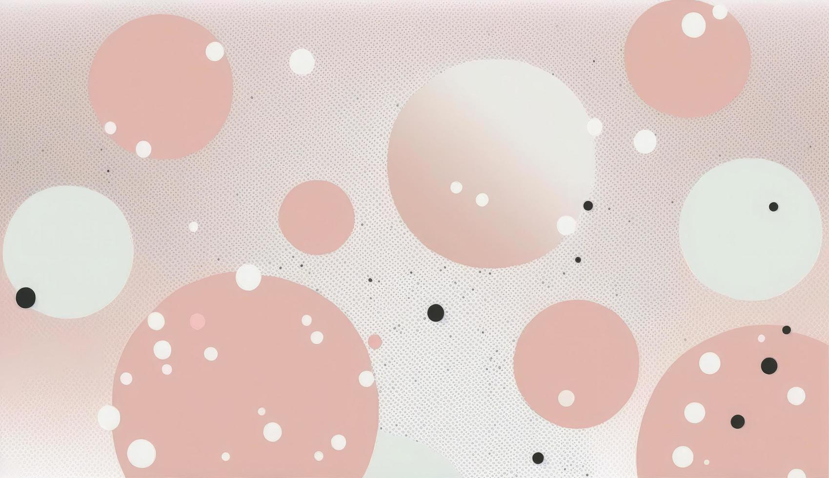 A seamless pattern featuring softly painted watercolor dots in various sizes, in a peaceful and dreamy color palette, Watercolor Dots Pattern, Abstract Art, watercolor pattern, Generate Ai photo