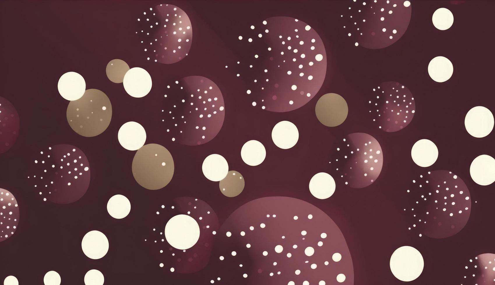 A seamless pattern featuring softly painted watercolor dots in various sizes, in a peaceful and dreamy color palette, Watercolor Dots Pattern, Abstract Art, watercolor pattern, Generate Ai photo