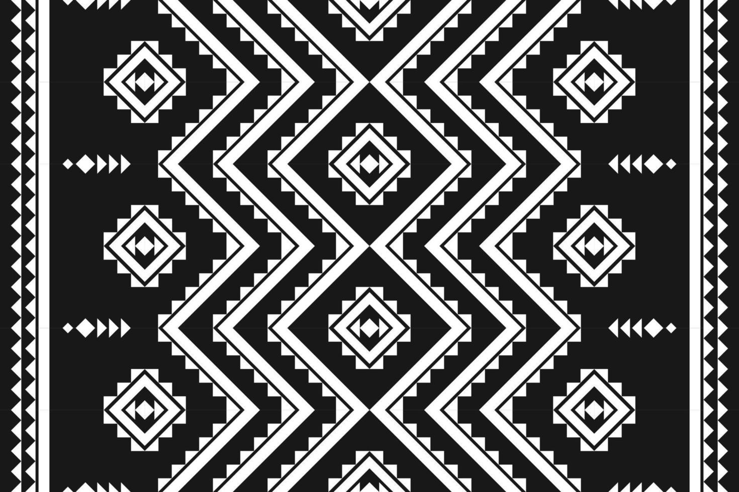 Geometric ethnic seamless pattern traditional. American, Mexican style. Aztec tribal ornament print. vector