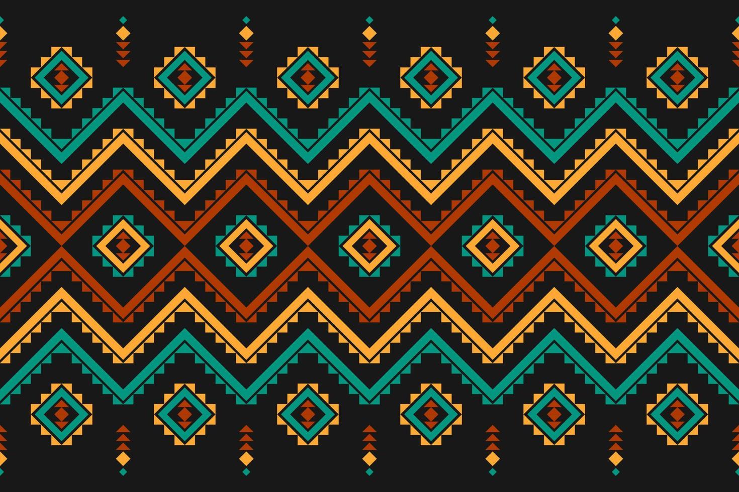 arte de patrón tribal de alfombra. patrón geométrico étnico sin fisuras tradicional. estilo americano, mexicano. vector