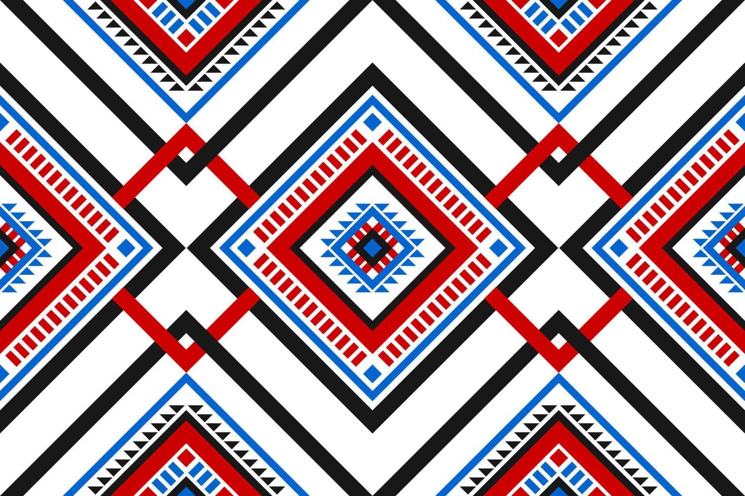 Geometric ethnic seamless pattern traditional. Aztec ethnic ornament print. Tribal pattern style. vector