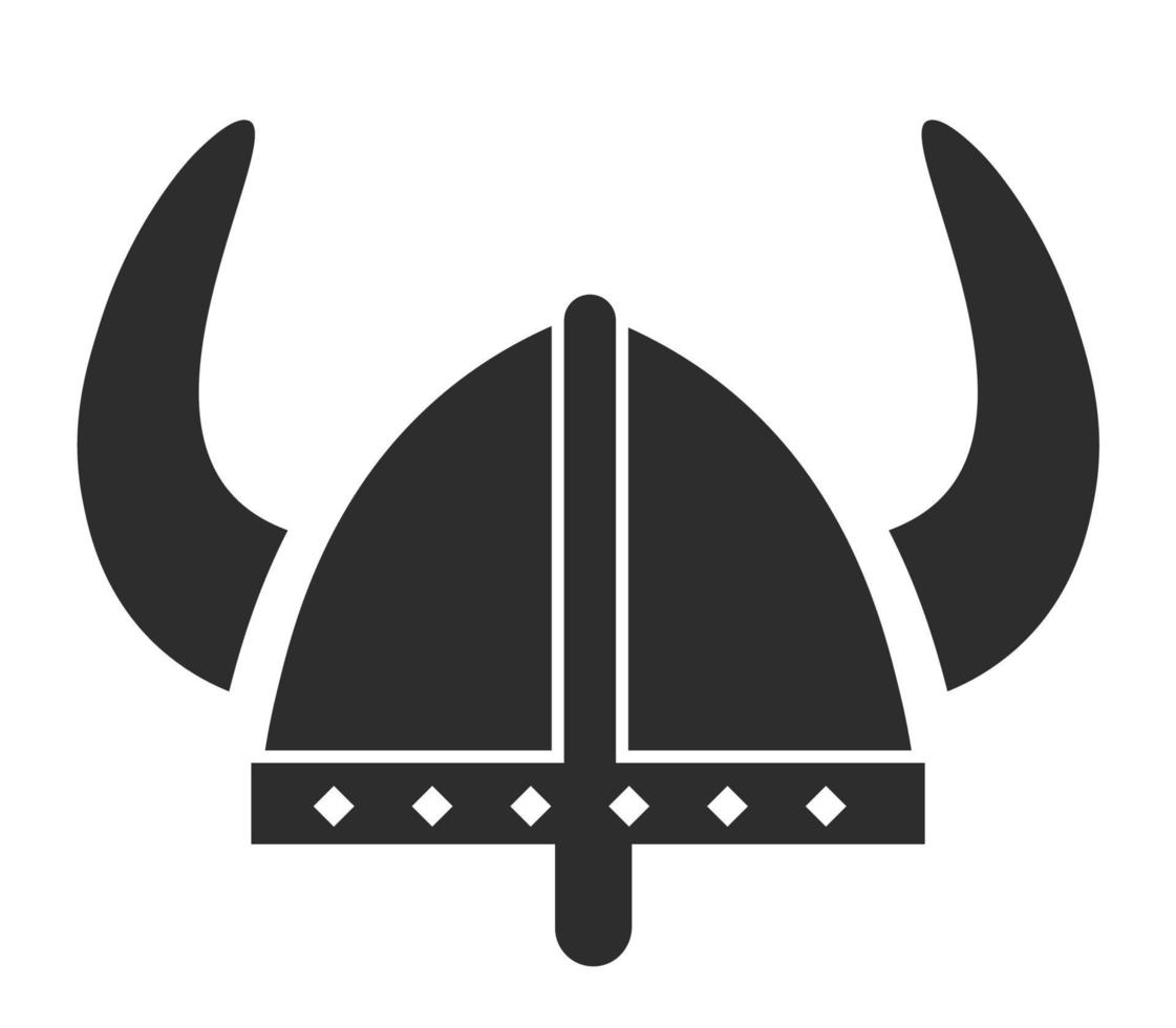 casco de tribus o vikingo guerrero luchadores vector