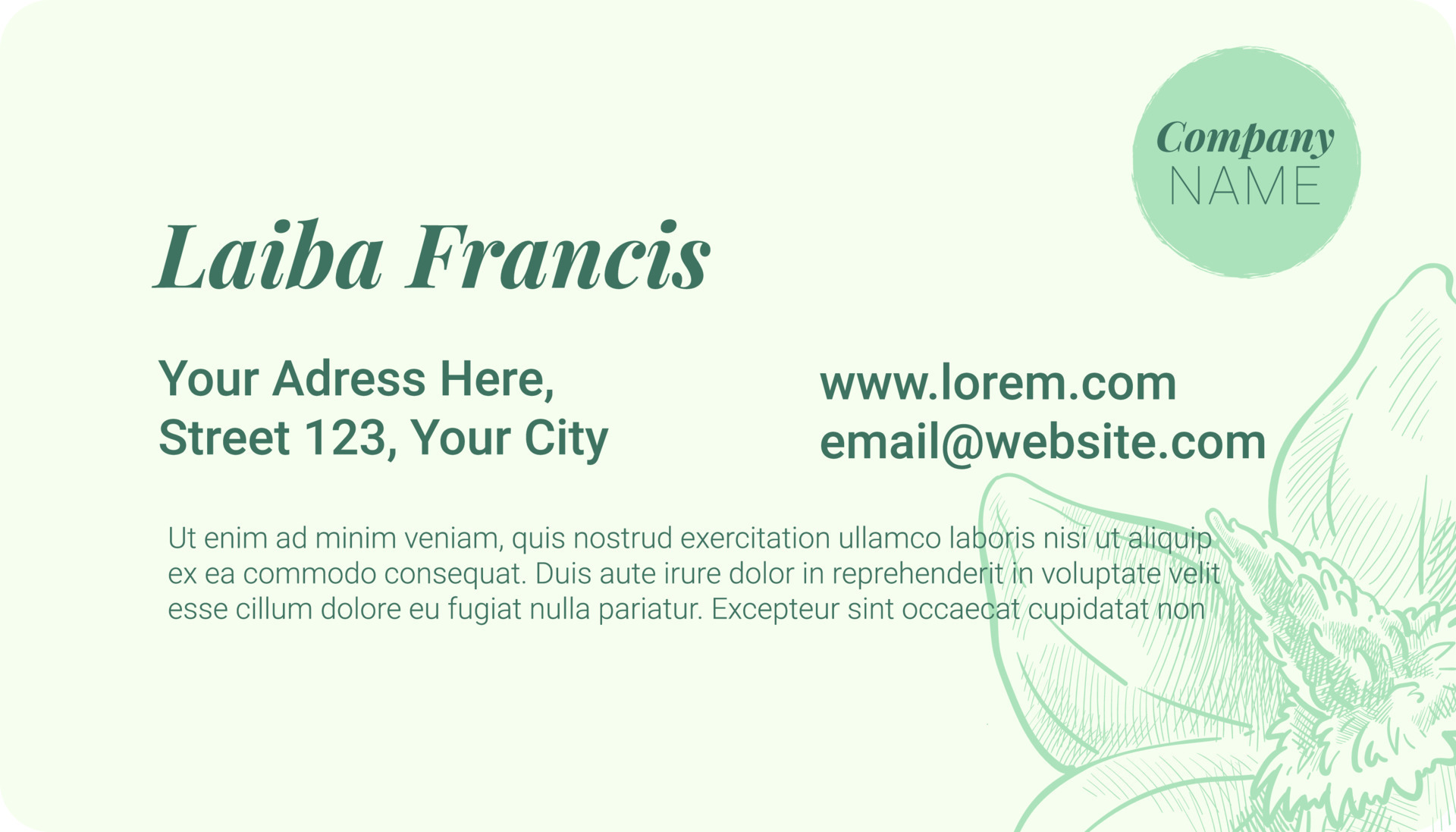 Greeting card business name ideas