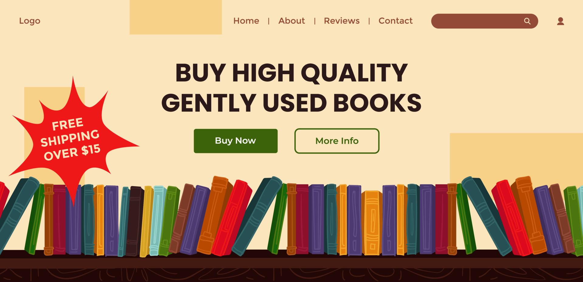 Buy high quality gently used books website page 22908156 Vector Art at