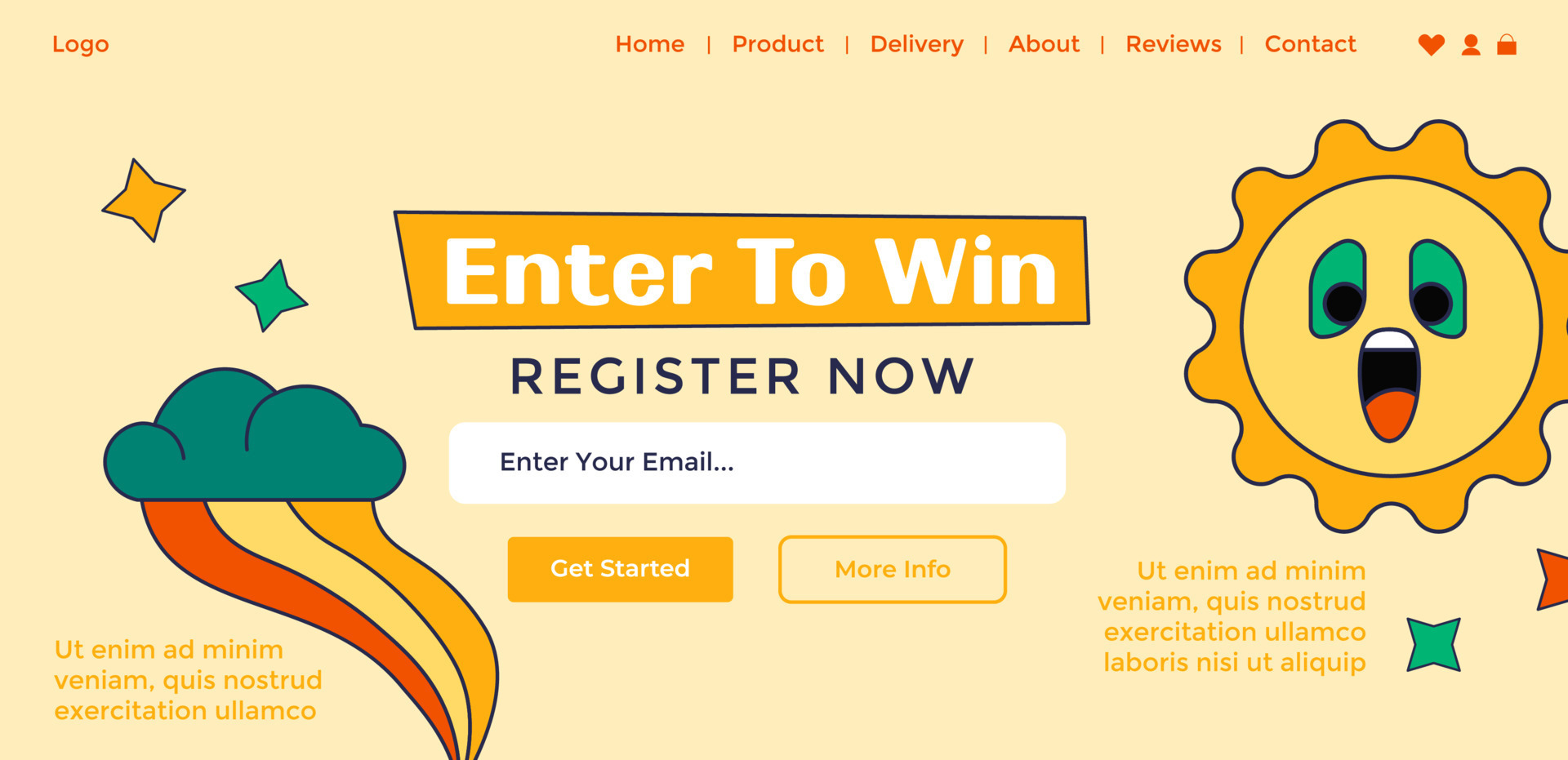Enter to win, register now, giveaway from shop 22908274 Vector Art at