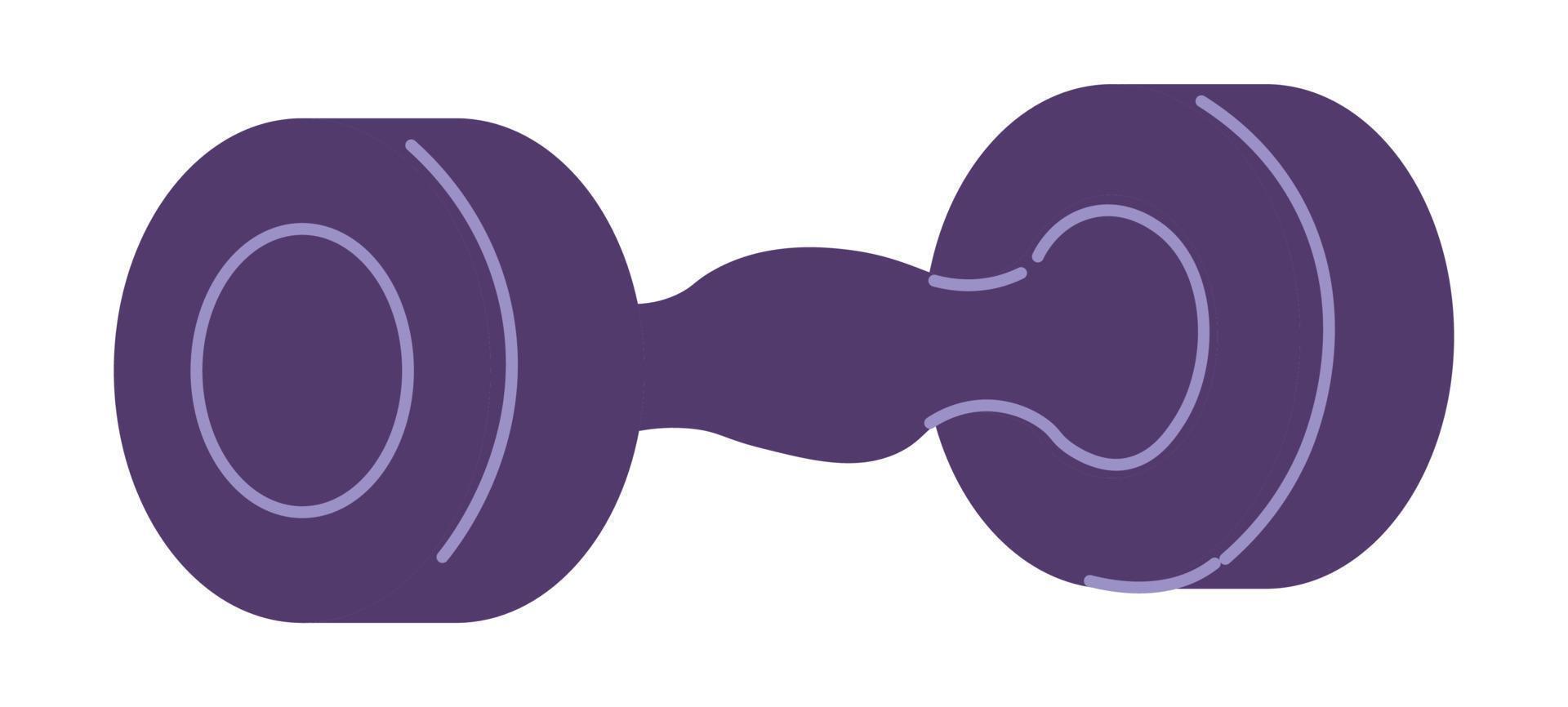 Physical education and training, school supplies vector