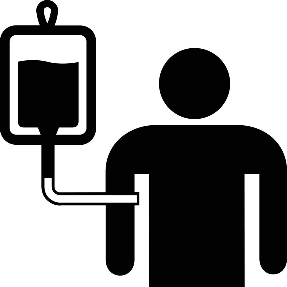 blood transfusion Illustration Vector