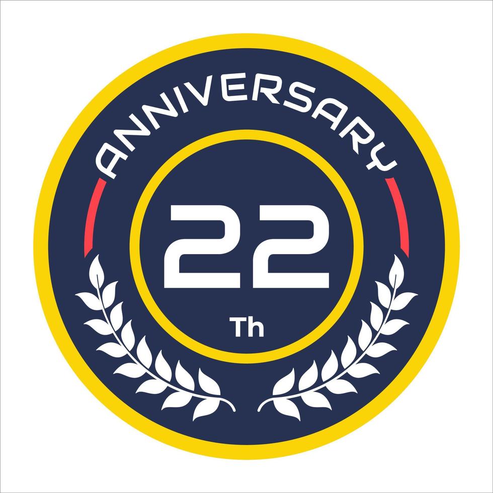 anniversary emblem vector logo numbers 1 to 100 with cool rice paddy vector elements