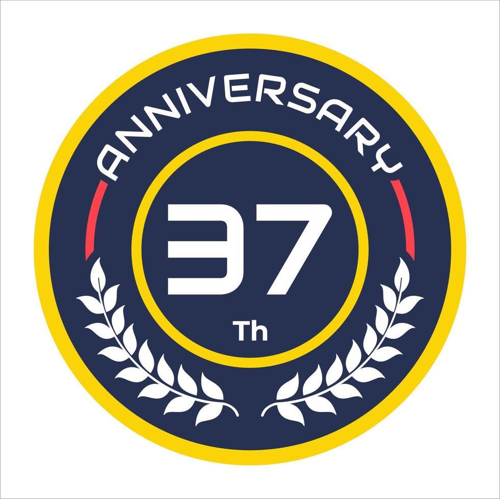 anniversary emblem vector logo numbers 1 to 100 with cool rice paddy vector elements